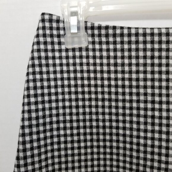 CAbi skort 2 Gingham Check Plaid Tee Time Slit Skort - Picture 5 of 16